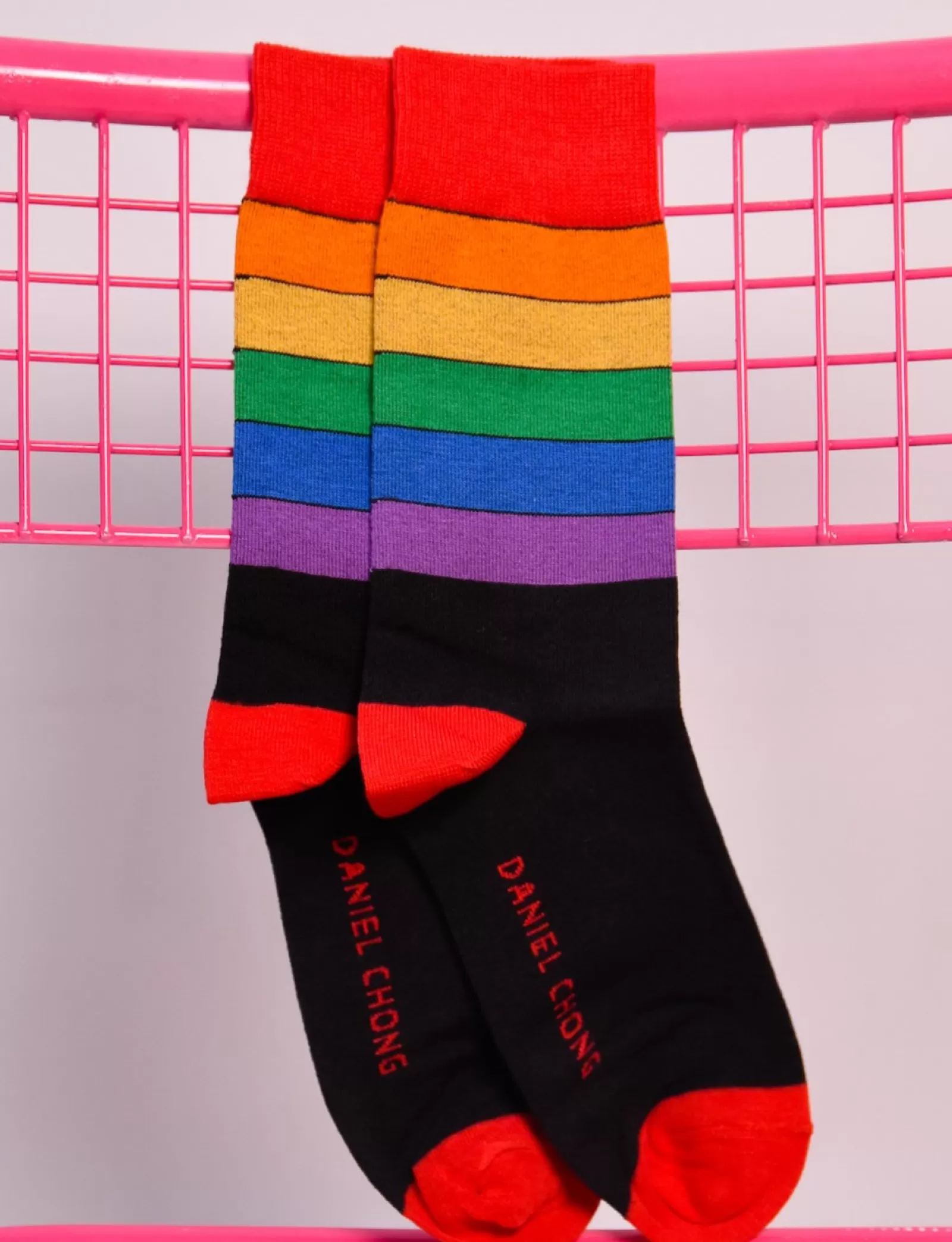 Daniel Chong Calcetines Pride Negro> Calcetines