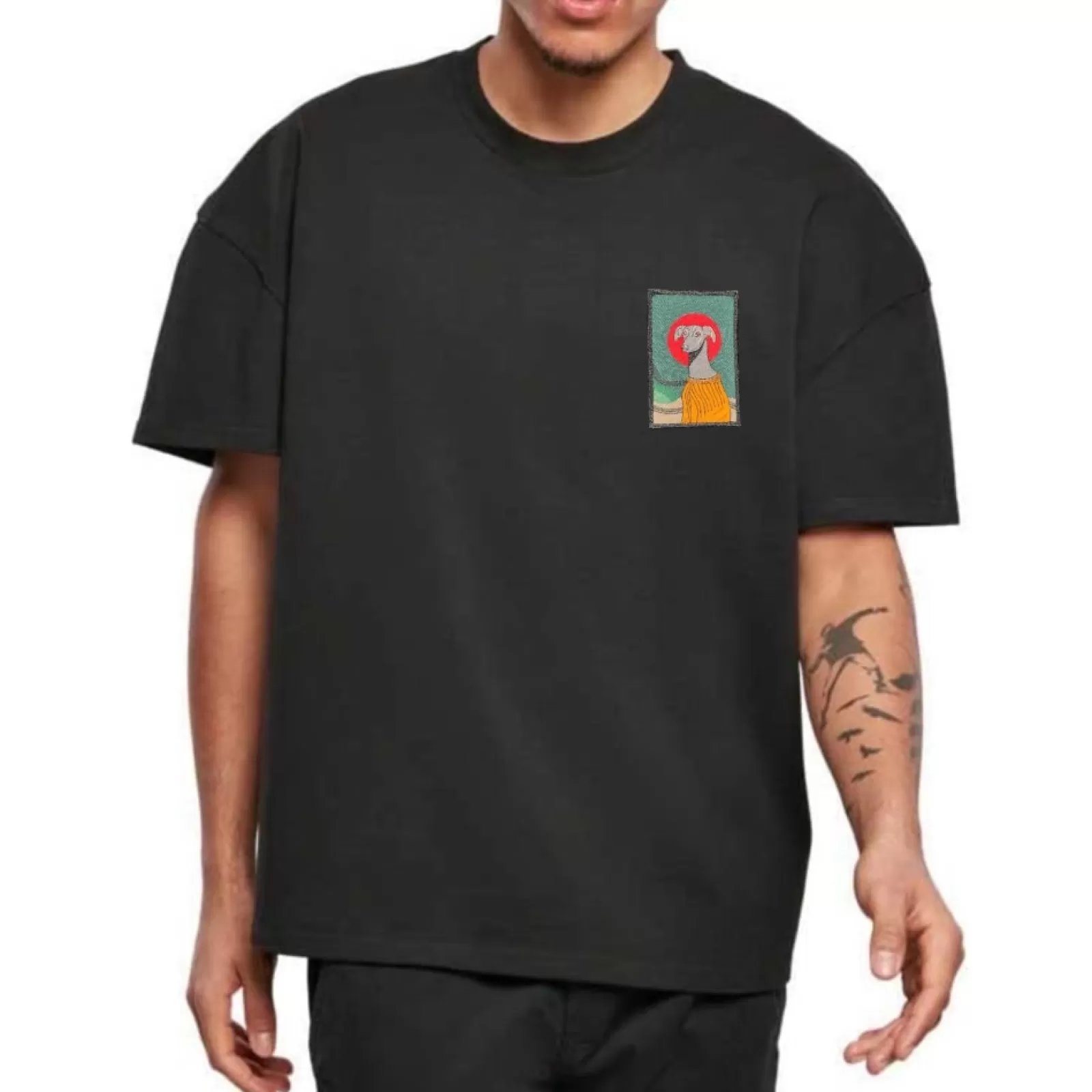 Daniel Chong Camiseta Oversize Galgo> Camisetas