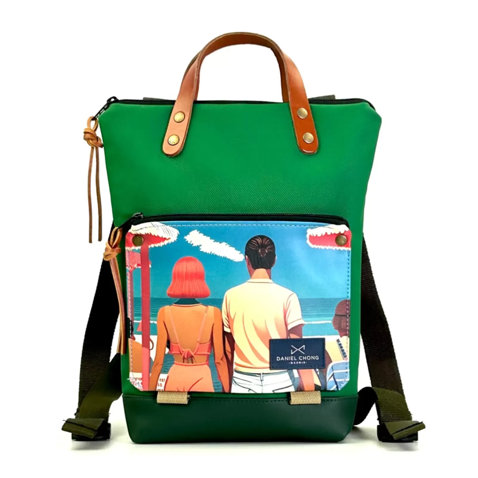 Daniel Chong Mochila Mini Book Holder Impermeable Ilustrada By dz> Mochilas Mini Book Holder