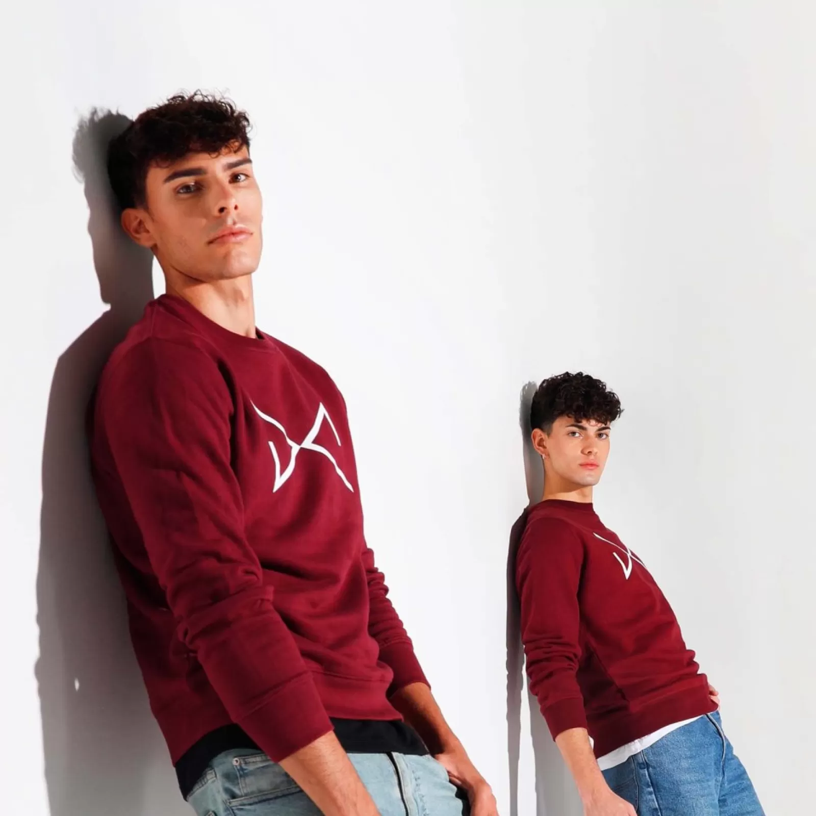 Daniel Chong Sudadera Anagrama Rojo> Sudaderas